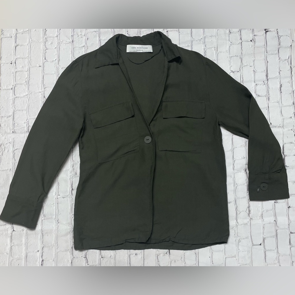 Zara Woman Studio Shirt Size S